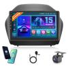 2+64GB for Hyundai Tucson IX35 2010 2011 2012 2013 2014 2015 Android Car Stereo, 10.1 Inch Touchscreen Car Radio with Wireless Carplay/Android Auto/GPS Navigation/WiFi/Bluetooth/FM/RDS + Backup Camera view 1