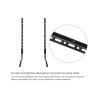 AVXANKTG 1 Pair TV Bracket Suitable for 32''-65" Plasma LCD Flat Screen Height Adjustable Monitor Mounting Bracket Load Up to 45kg DZ77 view 4