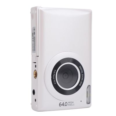 64MP Digital Camera for Photography, 4K Vlogging Camera with AF Autofocus and Fill Light, 18X Digital Zoom, 2.75 Inch TFT Display, Rechargeable