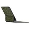 SopiGuard Sticker Skin for 2024 Magic Keyboard Case 13" Precision Edge-to-Edge Vinyl Decal Top, Keyboard, and Rear Panel (Camo Green) view 1