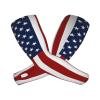 LVGOOKI Cute USA Flag Arm Sleeves Fashion Sun Protection Cooling Arm Sleeves Packable Outdoor Arm Sleeves for Women and Men view 2