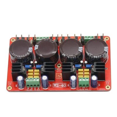 WZ-40 LM317 4-Way Positive Negative Adjustable Linear Regulated Power Supply Board DAC Microphone Amplifier