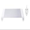 AVXANKTG Aluminum Desktop Monitor Laptop Stand Space Bar Anti-Slip Desktop Stand(Color:with UK)