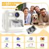Kids Camera Instant Print, Toddler Travel Selfie Video Camera Toy for Girls view 2