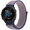 Meliya for Garmin Forerunner 165/245/55 Band, 20mm Nylon Replacement Band for Forerunner 55/158/165/245/645/Galaxy Watch 6/5/4/Vivoactive 3/5/Venu Sq Music view 1
