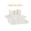 DUROCK Plate Mount Stabilizer V3, Innovative Pre-Clipped Stem for Minimum Wire Wobble 2U 6.25U 7U Keyboard Stabilizers (V3 Cream Silver 100% Kit) view 4