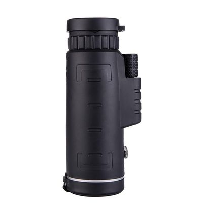 ZHCHAO Single Tube Telescope Outdoor Low Light Night Vision High-Definition and High-Power Clip Phone Telescope