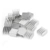 5pcs Aluminum Heat Sink Suitable for Computer Motherboard, IC Chipset, RAM, LAN Cooling(Color:W 3M9448A Tape,Size:8.8mm)