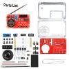 Gikfun Portable FM Radio DIY Kit, Soldering Practice Projects FM 87-108MHz with LED Display Headphone Jack Automatic Station Search Suitable for School Hobby Group Education Creative EK1998 view 3