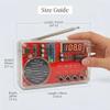 Gikfun Portable FM Radio DIY Kit, Soldering Practice Projects FM 87-108MHz with LED Display Headphone Jack Automatic Station Search Suitable for School Hobby Group Education Creative EK1998 view 4