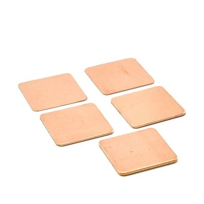 10pcs 15x15x1.5mm DIY Copper Spacer Heat Sink Thermal Pad Cooling Laptop BGA CPU VGA Chip RAM IC Cooler Heat Sink