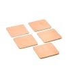 10pcs 15x15x1.5mm DIY Copper Spacer Heat Sink Thermal Pad Cooling Laptop BGA CPU VGA Chip RAM IC Cooler Heat Sink view 1