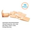 10pcs 15x15x1.5mm DIY Copper Spacer Heat Sink Thermal Pad Cooling Laptop BGA CPU VGA Chip RAM IC Cooler Heat Sink view 2