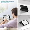 Arae Case for Kindle Paperwhite 11th Generation and Signature Edition 2021 Released, Ultra Slim Trifold PU Leather Smart Cover with Auto Sleep and Wake, Premium Protective Case,Black view 3