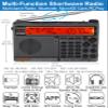 ZHIWHIS Shortwave Radio with APP Control and Antenna Port, AIR AM FM SW UHF VHF WB NOAA Emergency Radios, Flashlight/SOS Alarm/Bluetooth/MicroSD Play/1000Presets/Rechargeable Portable Receiver ZWS-757 view 2