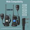 SAMCOM 2 Way Radios 3 Packs with Walkie Talkies Mics view 4
