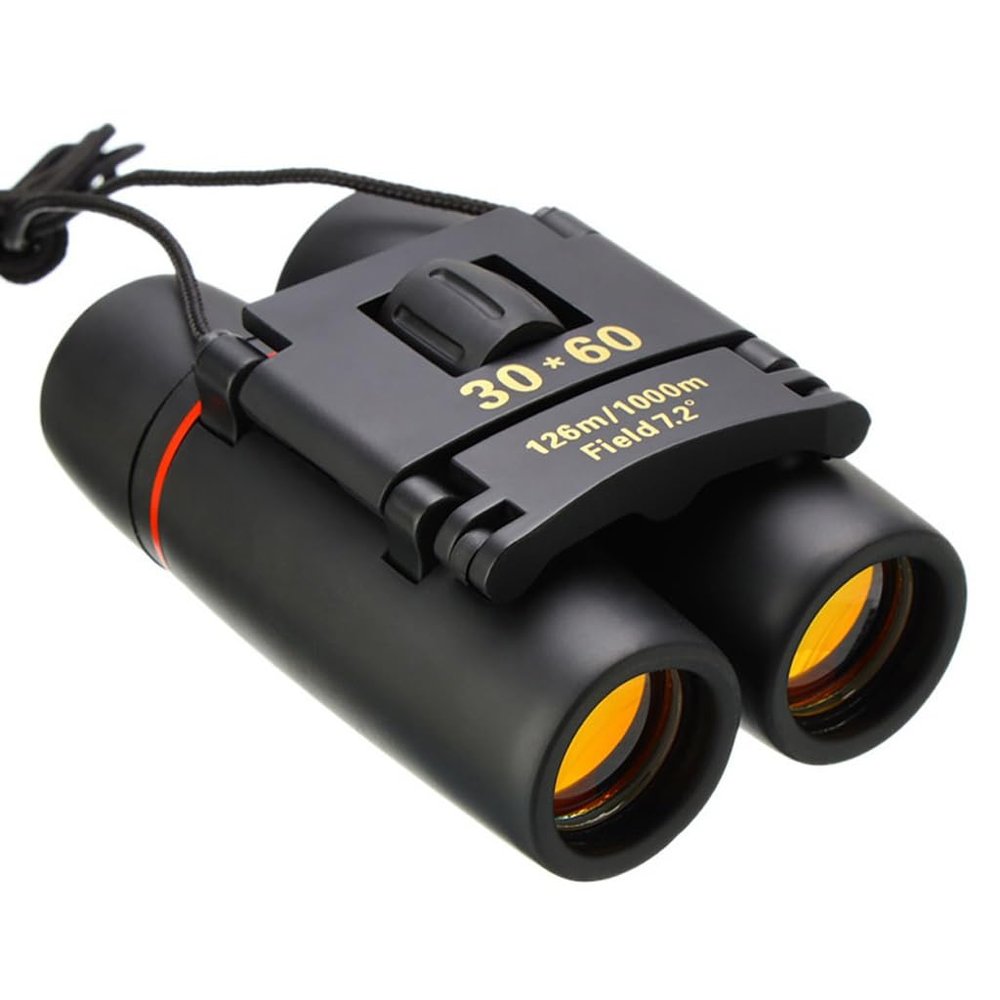 ZHCHAO 30x60 Telescope red Coated Mini Binoculars Outdoor