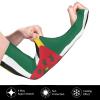 YSBYEIU Cute Dominica Flag Sun Protection Cooling Arm Sleeves for Men Women Sleeves for Golf,Fishing, Cycling, Hiking view 3