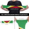 ASYG Cute Guyana Flag Arm Sleeves Sun Protection Arm Sleeves for Men Women Cooling Sleeve for Golf,Hiking, Cycling view 4