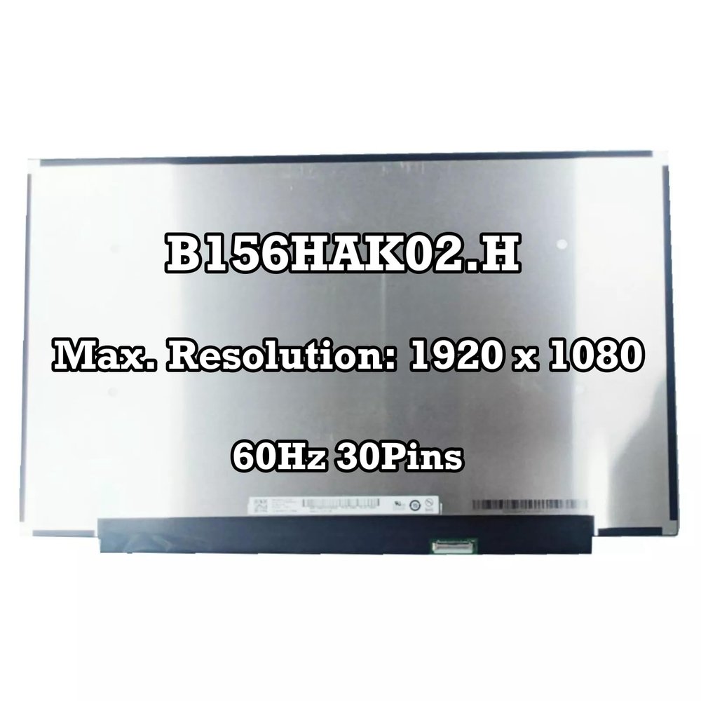 100% sRGB B156HAK02.H 1920x1080 IPS Matrix Panel FHD Display New On-Cell Touch LCD Screen Replacement 60Hz