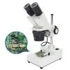IGZVMBO Binocular Stereo Microscope Industrial Stereo Microscope Top Illumination Mobile Phone PCB Soldering Repair Tool, 20X and 40X view 2