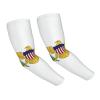 YSBYEIU Cute Us Virgin Islands Flag Sun Protection Cooling Arm Sleeves for Men Women Sleeves for Golf,Fishing, Cycling, Hiking view 1