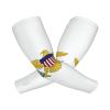YSBYEIU Cute Us Virgin Islands Flag Sun Protection Cooling Arm Sleeves for Men Women Sleeves for Golf,Fishing, Cycling, Hiking view 2