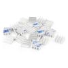 10pcs Aluminum Heat Sink 11x11x5mm Electronic Chip Heat Sink Cooler RAM, Memory, IC DC Converter(Color:11X11X5 w 3M9448A) view 1