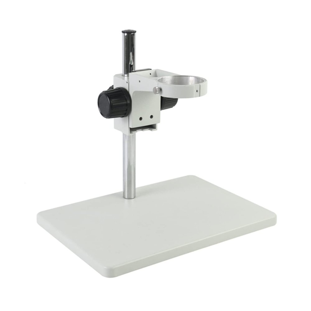 IGZVMBO Industrial Binocular Trinocular Microscope Camera Stand Holder Arm Bracket 76mm Universal 360 Rotating Maintenance Workbench