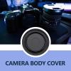 OTOTEC 4 Pcs F Mount Plastic Body Cap Camera Protector Dust Cap Compatible with Nikon F Mount Film or Digital SLR Camera Black view 2