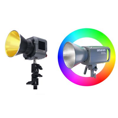 amaran 60xs bi-Color and amaran 300c RGB Video Light