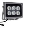 Security Cameras Infrared IR Illuminator 6PCS Array IR LED IR Illuminator, 12V Power Supply for CCTV Security Camera LED Infrared IR Illuminators Light view 1