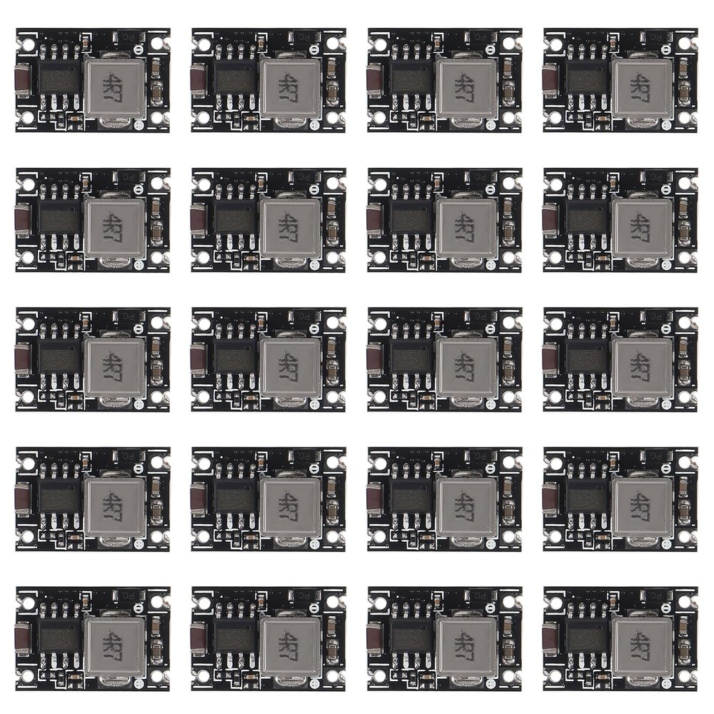 20PCS 5V Regulator Mini Reducer DC 5-30V 12V 24V Buck to 5V Buck Converter Board 1.8A Output Mini360 Small Size Aircraft Model MP1584EN Power Module