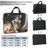 15.6 inch Laptop Tote Bag Men Women Snow Mountain Wild Wolf Shoulder Laptop Sleeve Briefcase Messenger Computer Bag view 2