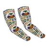 Haiti Flag Cooling Arm Sleeves Sun Sleeves Men Women Haitian Flag Sun Protection Sleeves for Cycling, Travel, Hiking view 1