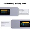 Smart-LCD Display M.2 NVMe SSD Enclosure NVMe Adapter 10Gbps USB 3.2 Gen2 External Case Box High-Definition Disk Housing Hard Drive Case External Drive Storage Waterproof Portable Multiple With Holder view 2