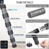 INNOREL Carbon Fiber Compact Tripod KT365C Professional 36mm Tube 5 Sections Heavy Duty Camera Stand for Digital DSLR Video Camcorder with 52mm Low Profile Panoramic Ballhead Center Column Load 30kg view 4