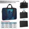 15.6 inch Laptop Tote Bag Men Women Blue Mermaid Shoulder Laptop Sleeve Briefcase Messenger Computer Bag view 2