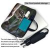 15.6 inch Laptop Tote Bag Men Women Wild Owl Birds Shoulder Laptop Sleeve Briefcase Messenger Computer Bag view 3