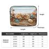 15 inch Laptop Sleeve Bag Ocean Beach Theme Laptop Bag Shockproof Computer Carrying Cover Slim Briefcase Handbag view 2