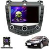 AZUIQIMENG Radio Android Car Stereo for Honda Accord (2004-2007),10.1 Inch Touch Screen Auto Navigation System with GPS WiFi Bluetooth FM Mirror Link + Backup Camera(Octa Core 4+64 G) view 1