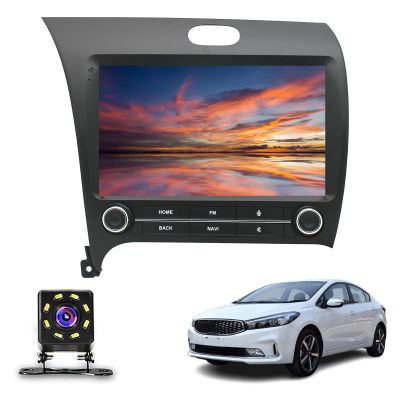 AZUIQIMENG Android 13 Radio Double Din Car Stereo Sat Nav for KIA K3 Cerato Forte (2013-2017) GPS Navigation 9'' Headunit MP5 Multimedia Video Player FM Receiver With WiFi DSP Carplay(Size:Octa Core 4