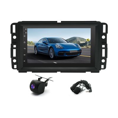 4+64G Car Stereo Radio with Carplay Android Auto for G MC Chev rolet Che vy Yu kon Sierra ACA Dia Android 13.0 7 Touch Screen Car Radio Receiver w/WiFi GPS Navigation Bluetooth AHD Backup Camera Mic