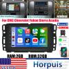 4+64G Car Stereo Radio with Carplay Android Auto for G MC Chev rolet Che vy Yu kon Sierra ACA Dia Android 13.0 7 Touch Screen Car Radio Receiver w/WiFi GPS Navigation Bluetooth AHD Backup Camera Mic view 3