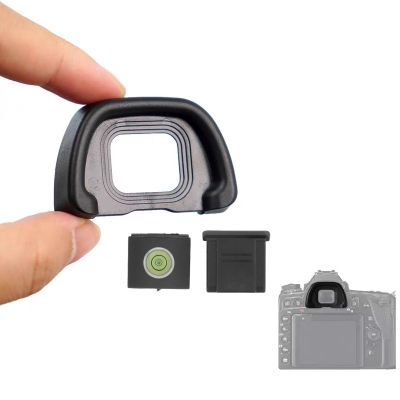 Gugxiom DK-31 Eyepiece Eyecup with Leveler and Hot Shoe Cover, ABS Viewfinder Eye Cup Replacement for DSLR Camera Accessories