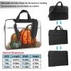 14 inch Laptop Tote Bag Men Women Pumpkin Shoulder Laptop Sleeve Briefcase Messenger Computer Bag view 2