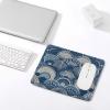 DJUETRUI Mousepad 7.9""x9.4"" Gaming Mousepads Non-Slip Mousemat Small Portable Mousepas White Graphics Mousepad for Laptop Office Home view 4