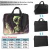 15.6 inch Laptop Tote Bag Men Women Alien Smoke Shoulder Laptop Sleeve Briefcase Messenger Computer Bag view 2