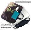 15.6 inch Laptop Tote Bag Men Women Alien Smoke Shoulder Laptop Sleeve Briefcase Messenger Computer Bag view 3