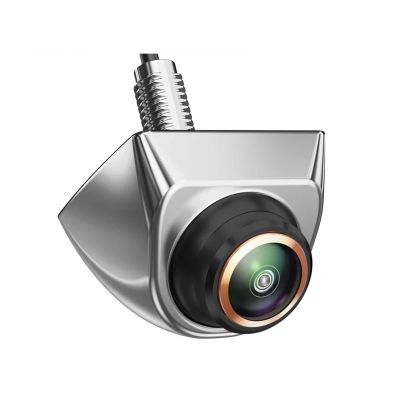 170 Wide Angle Night Vision Fisheye Len Car Reversing Camera Car Rear View Camera AHD CVBS 1080P Full HD Reversing Image Camera(Silver-CVBS-AHD720P)
